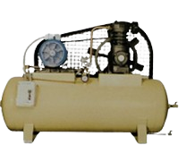 Single stage air compressor for small and medium industrial applications